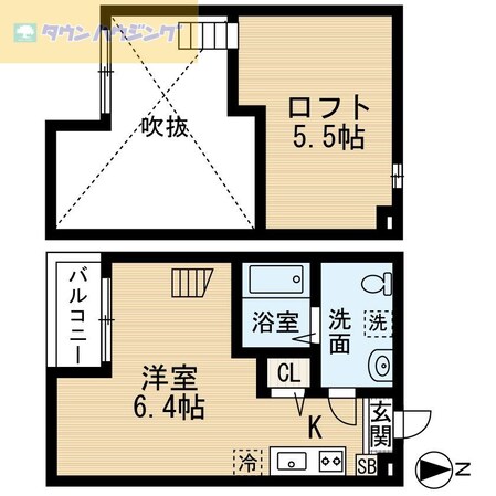 ラヴェリテ検見川の物件間取画像